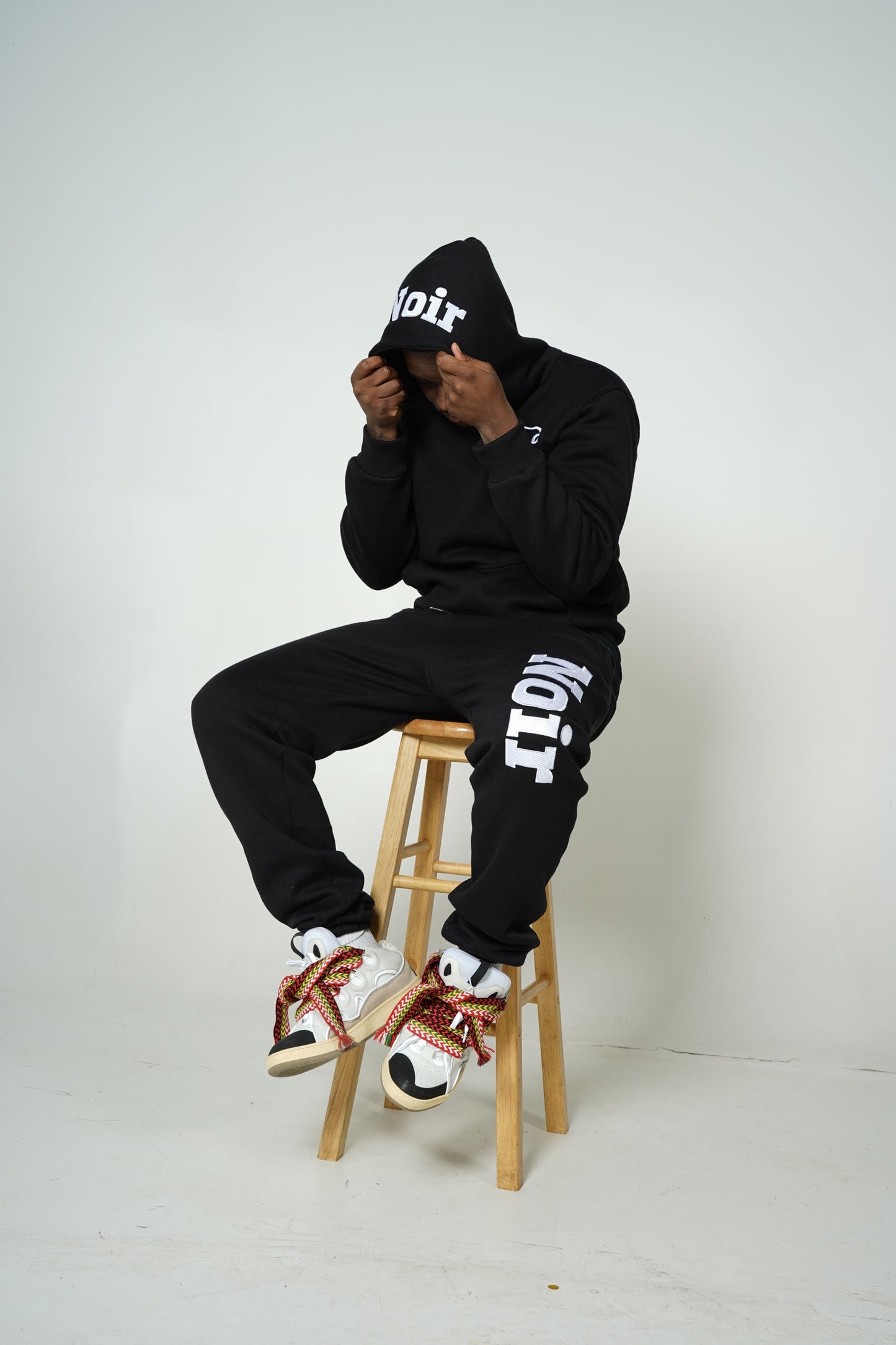 Noir Black Sweat Suit